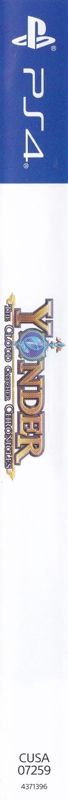 Other for Yonder: The Cloud Catcher Chronicles (Signature Edition) (PlayStation 4): Keep Case - Spine
