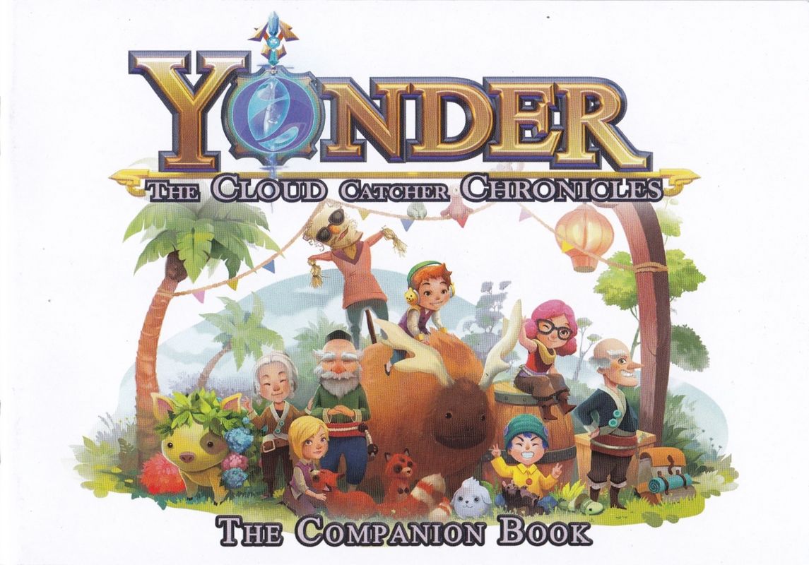 Extras for Yonder: The Cloud Catcher Chronicles (Signature Edition) (PlayStation 4): The Companion Book - Front