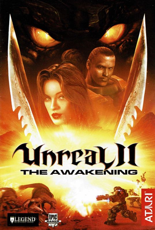 Manual for Unreal II: The Awakening (Windows): Front
