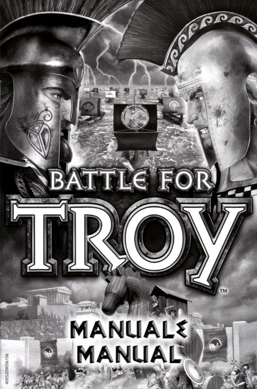 Manual for Battle for Troy (Windows): Front