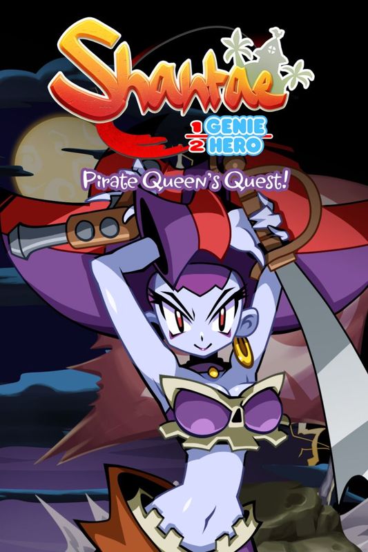 Front Cover for Shantae: 1/2 Genie Hero - Pirate Queen's Quest (Xbox One) (download release)