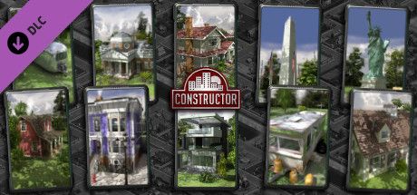 Front Cover for Constructor: Building Pack 2 - Made in America (Windows) (Steam release)