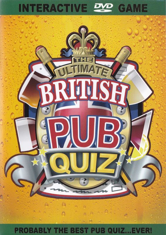 Front Cover for The Ultimate British Pub Quiz (DVD Player)