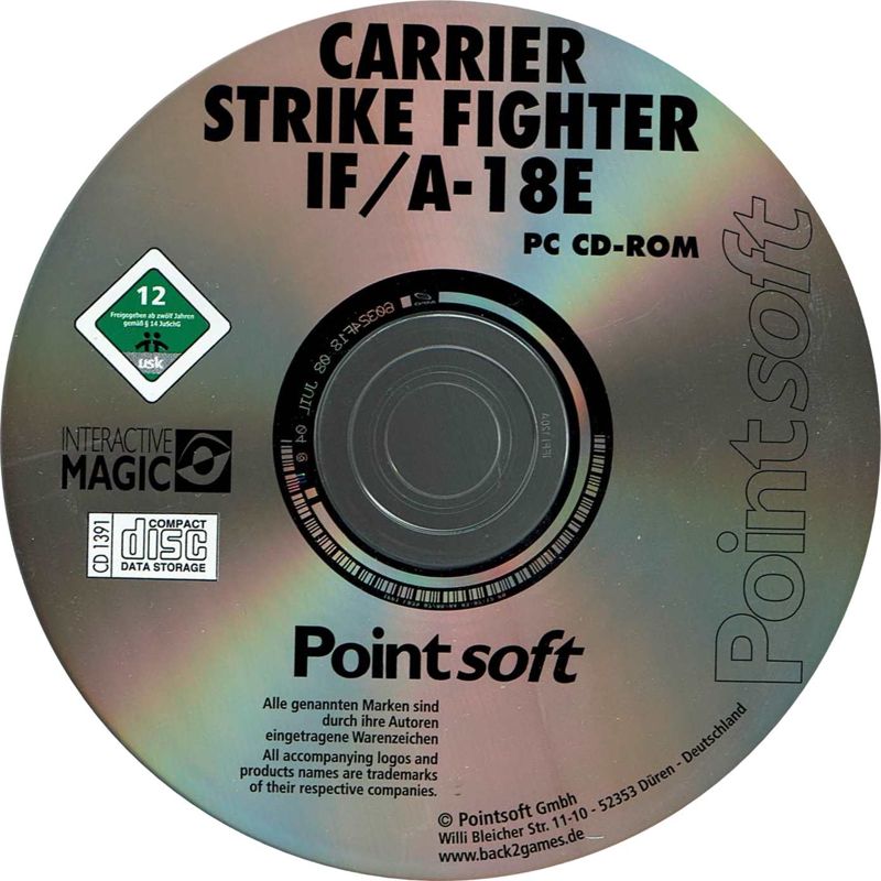 Media for iF/A-18E Carrier Strike Fighter (Windows) (Back to Games release)