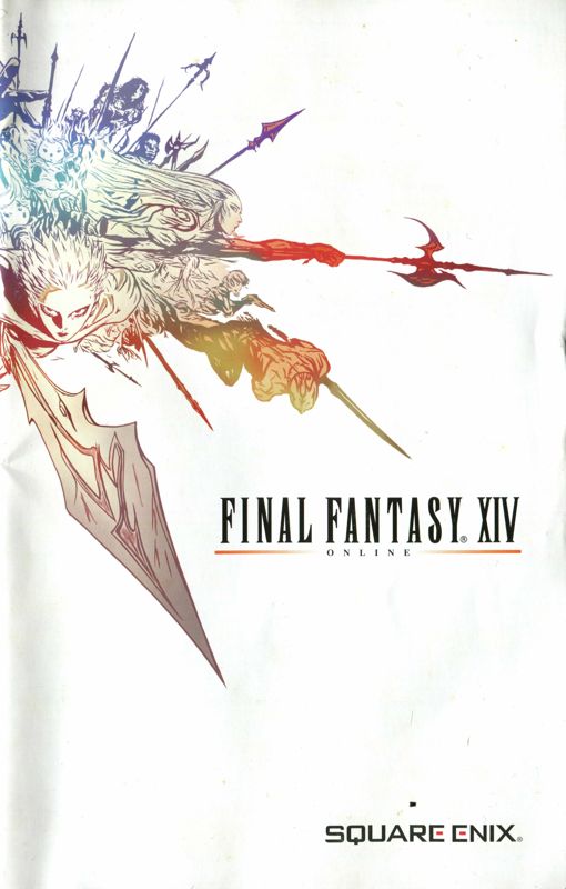 Manual for Final Fantasy XIV Online (Windows): Front