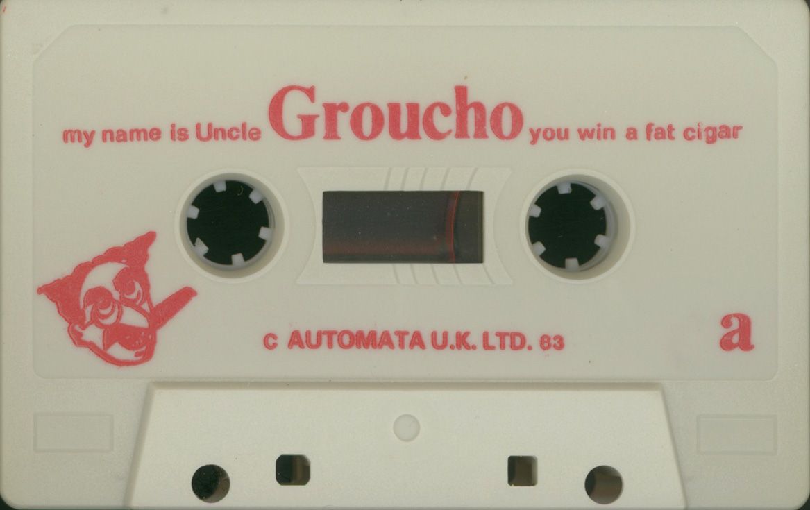 Media for My Name is Uncle Groucho You Win a Fat Cigar (ZX Spectrum)