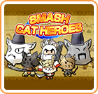 Front Cover for Smash Cat Heroes (Nintendo 3DS) (download release)