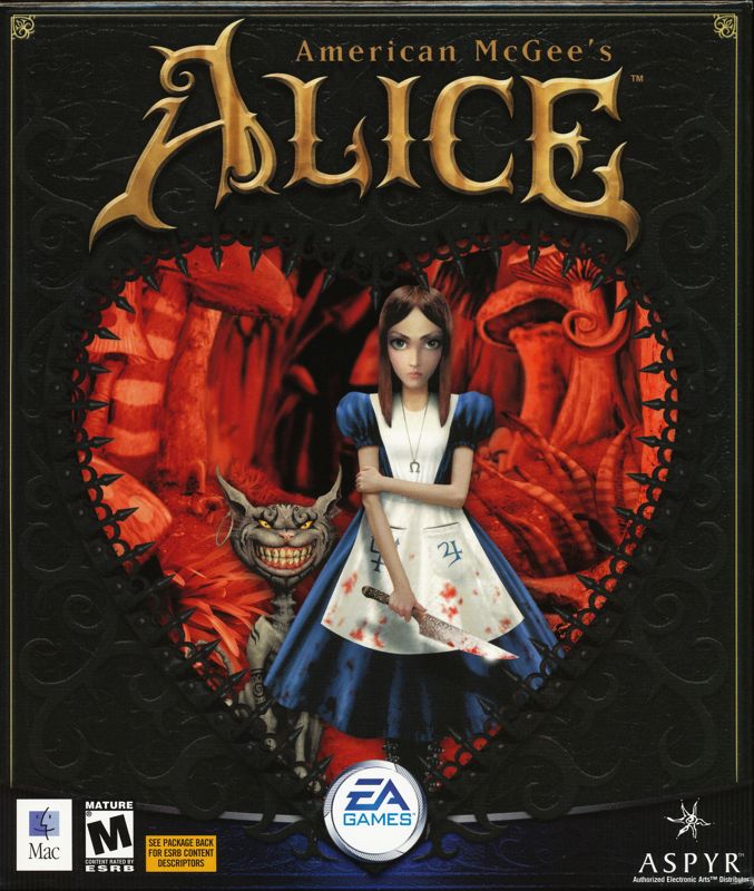 Front Cover for American McGee's Alice (Macintosh)