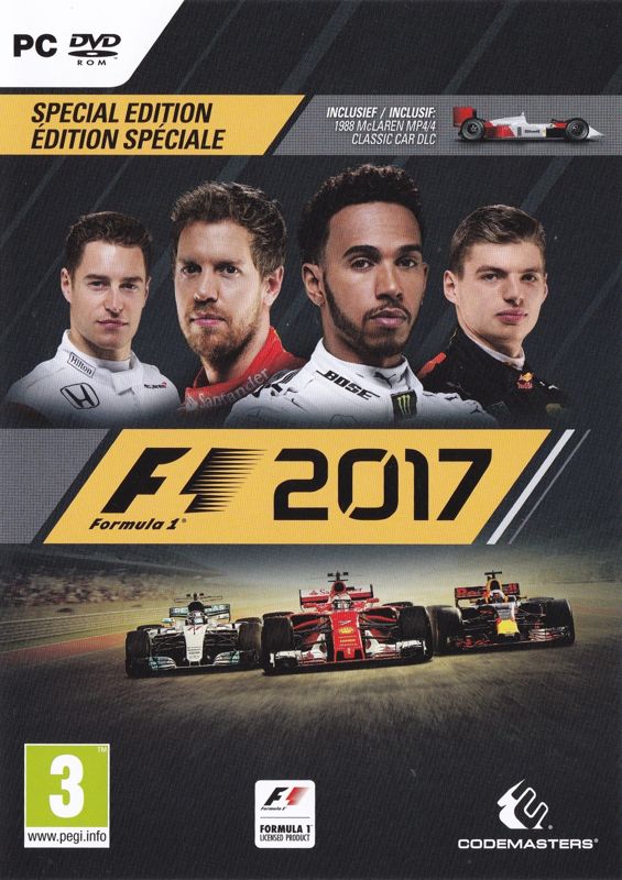 Other for F1 2017: Special Edition (Windows): Keep Case - Front