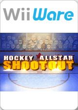 Front Cover for Hockey Allstar Shootout (Wii) (download release)