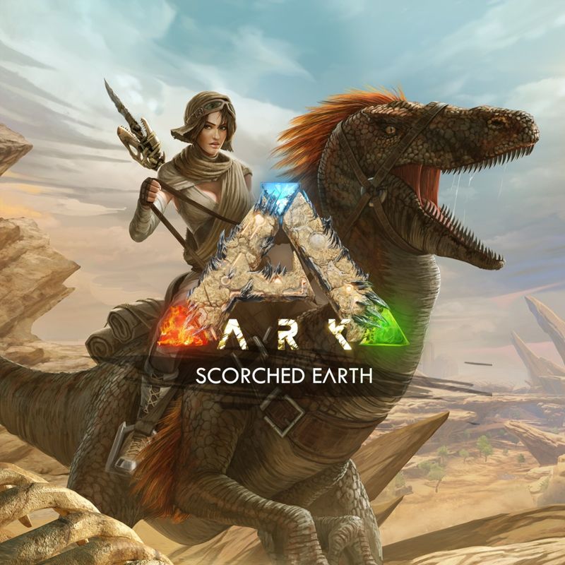 Front Cover for ARK: Survival Evolved - Scorched Earth (PlayStation 4) (download release)