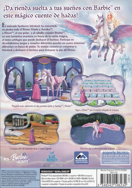 Barbie® and the Magic of Pegasus™ - DVD Review and Walkthrough