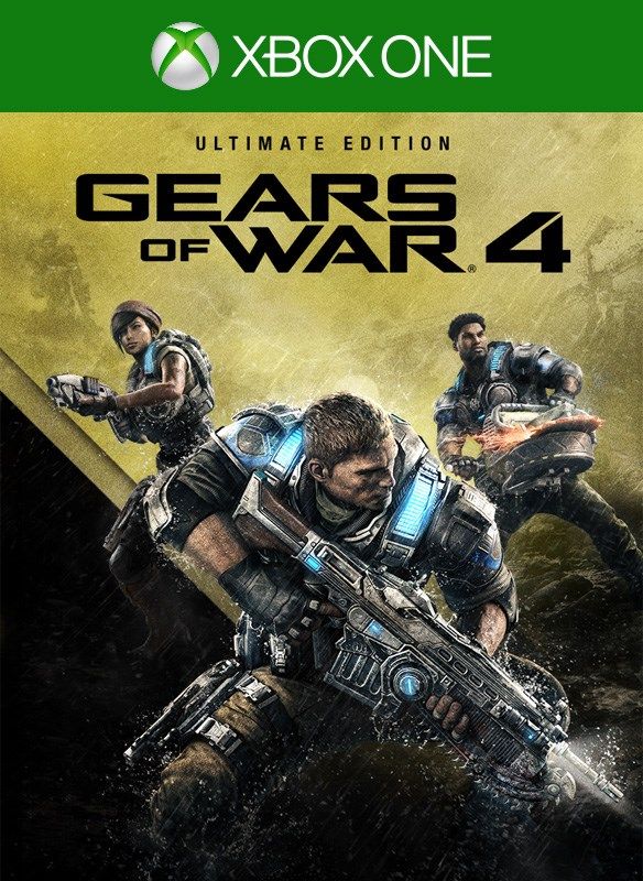 Gears of War 4 cover or packaging material - MobyGames