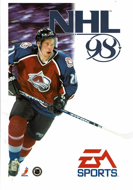 Manual for NHL 98 (Windows): Front