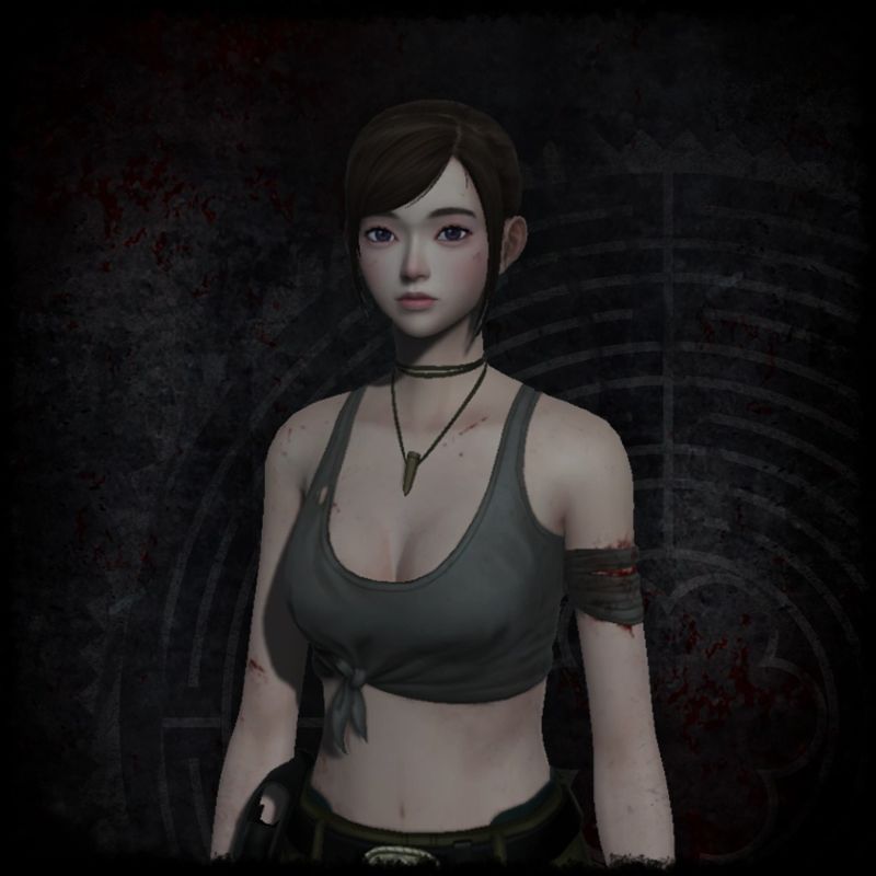 Front Cover for White Day: Gakkō to iu Na no Meikyū - Shizuku 'Horror Costume' (PlayStation 4) (download release)