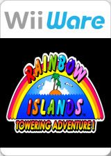 Front Cover for Rainbow Islands: Towering Adventure! (Wii) (download release)