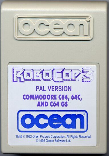 Media for RoboCop 3 (Commodore 64)