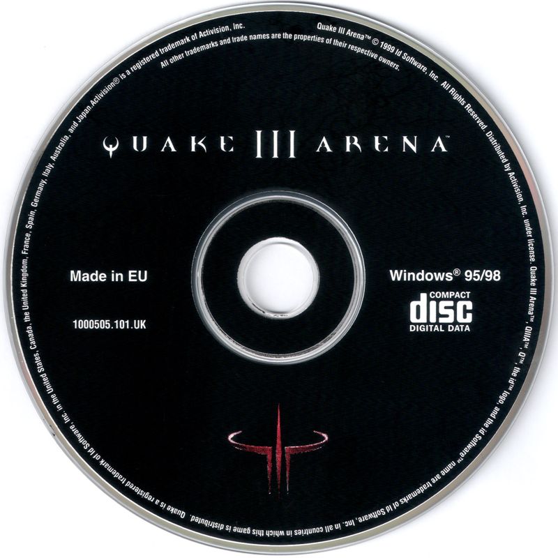 Media for Quake III: Arena (Windows)