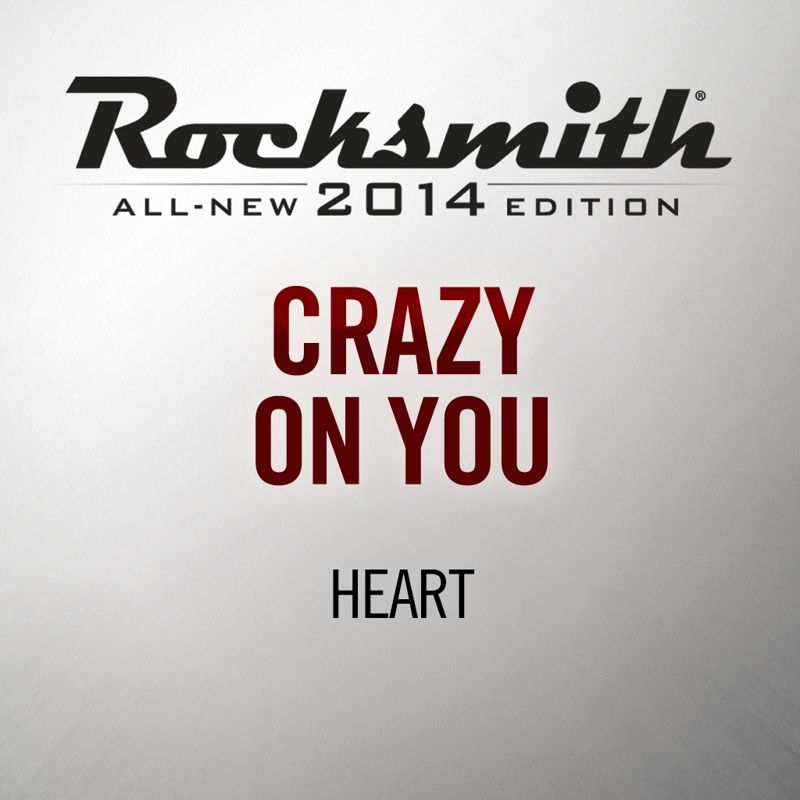 Front Cover for Rocksmith: All-new 2014 Edition - Heart: Crazy On You (PlayStation 3 and PlayStation 4) (download release)