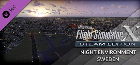 Front Cover for Microsoft Flight Simulator X: Steam Edition - Night Environment: Sweden (Windows) (Steam release)