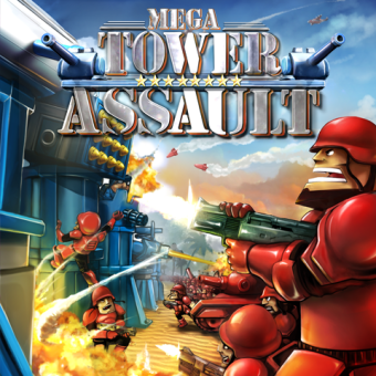 Front Cover for Mega Tower Assault (BlackBerry)