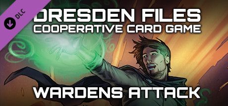 Front Cover for The Dresden Files: Cooperative Card Game - Wardens Attack (Macintosh and Windows) (Steam release)