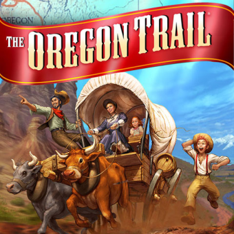 Front Cover for The Oregon Trail (BlackBerry)