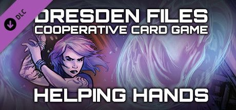 Front Cover for The Dresden Files: Cooperative Card Game - Helping Hands (Macintosh and Windows) (Steam release)