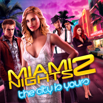 Front Cover for Miami Nights 2: The City is Yours (BlackBerry)