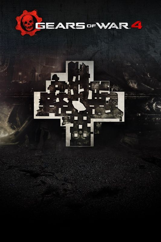 Gears of War 4: Map - Raven Down cover or packaging material - MobyGames