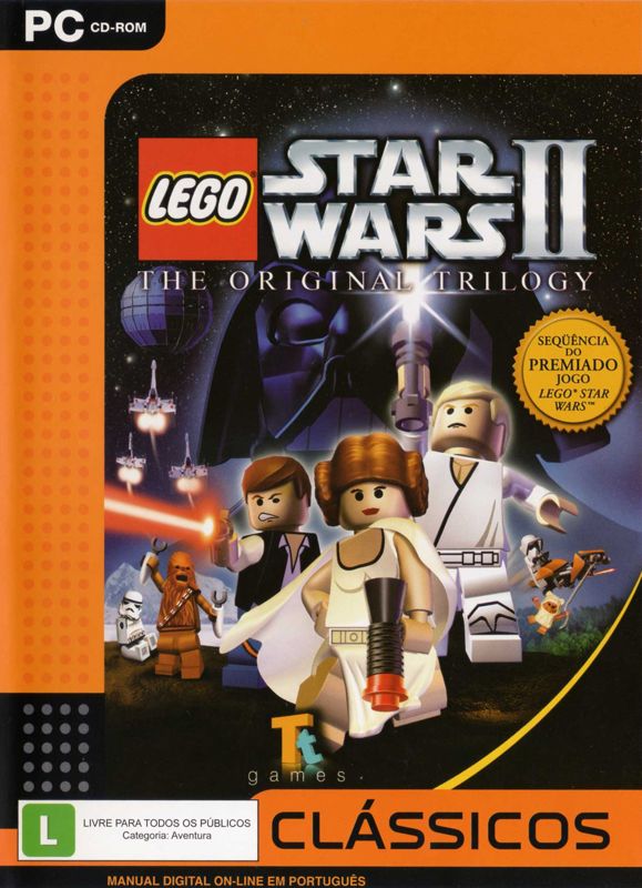 Front Cover for LEGO Star Wars II: The Original Trilogy (Windows) (EA Clássicos Brazil release)