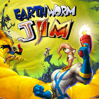 Front Cover for Earthworm Jim: Special Edition (BlackBerry)