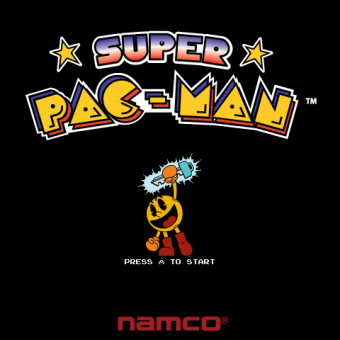 Front Cover for Super Pac-Man (BlackBerry)