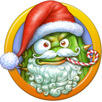 Front Cover for Garden Rescue: Christmas Edition (BlackBerry)