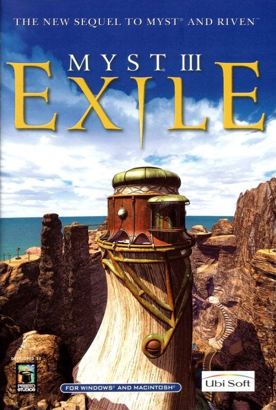 Manual for Myst III: Exile (Macintosh and Windows): Front