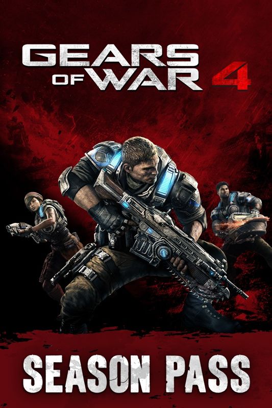 Front Cover for Gears of War 4: Season Pass (Xbox One) (download release): 2nd version