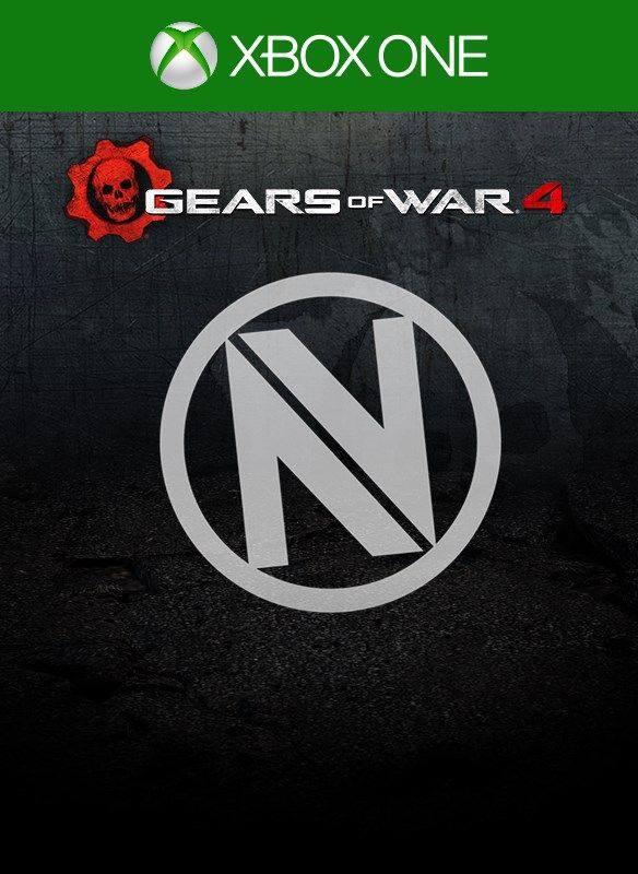 Front Cover for Gears of War 4: EnVyUs Supporter (Xbox One) (download release): 1st version