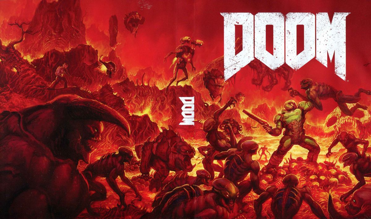Inside Cover for Doom (PlayStation 4): Full