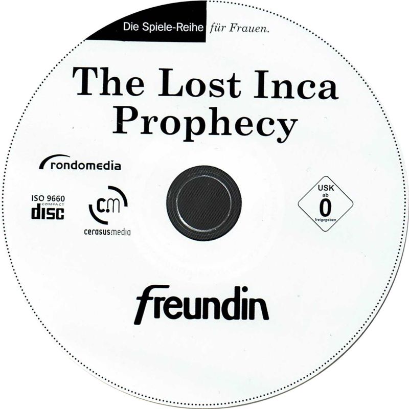 Media for The Lost Inca Prophecy (Windows) (Freundin release)