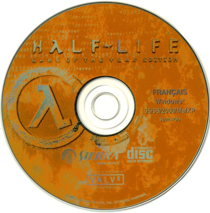 Media for Half-Life: Platinum Collection (Windows): Half-Life: Game of the Year Edition