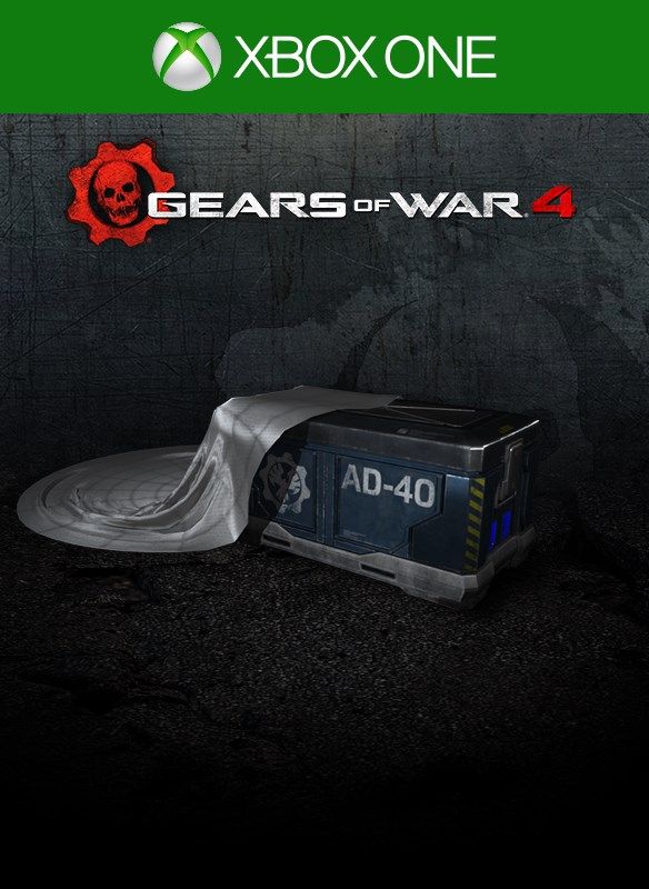 Front Cover for Gears of War 4: Deluxe Airdrop (Xbox One) (download release): 1st version