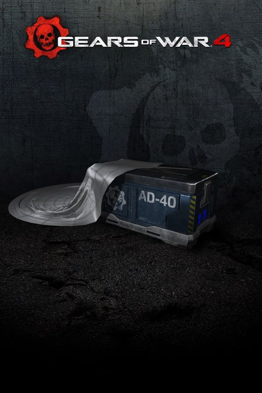 Front Cover for Gears of War 4: Deluxe Airdrop (Xbox One) (download release): 2nd version
