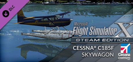 Front Cover for Microsoft Flight Simulator X: Steam Edition - Cessna C185F Skywagon (Windows) (Steam release)