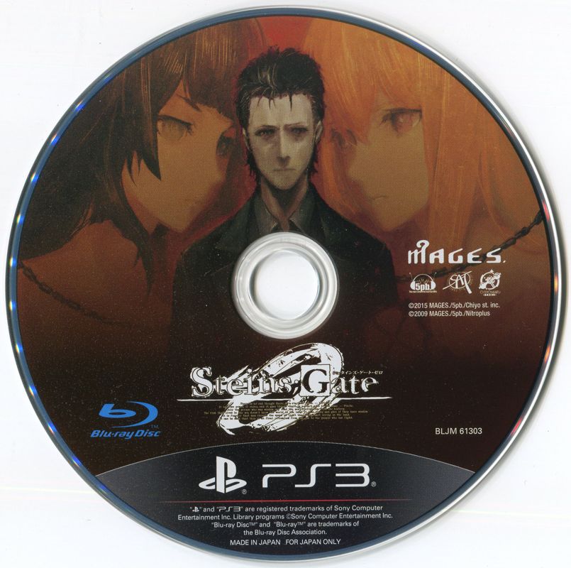 Media for Steins;Gate 0 (PlayStation 3)
