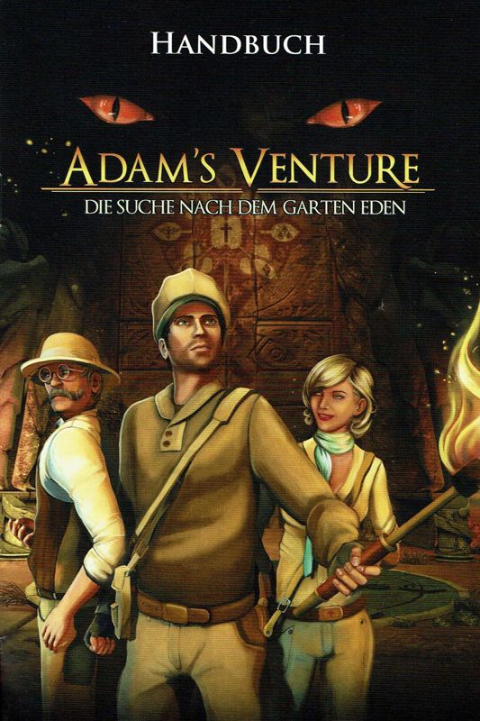 Manual for Adam's Venture: Episode 2 - Solomon's Secret (Windows): Adam's Venture: Episode 1 - Front
