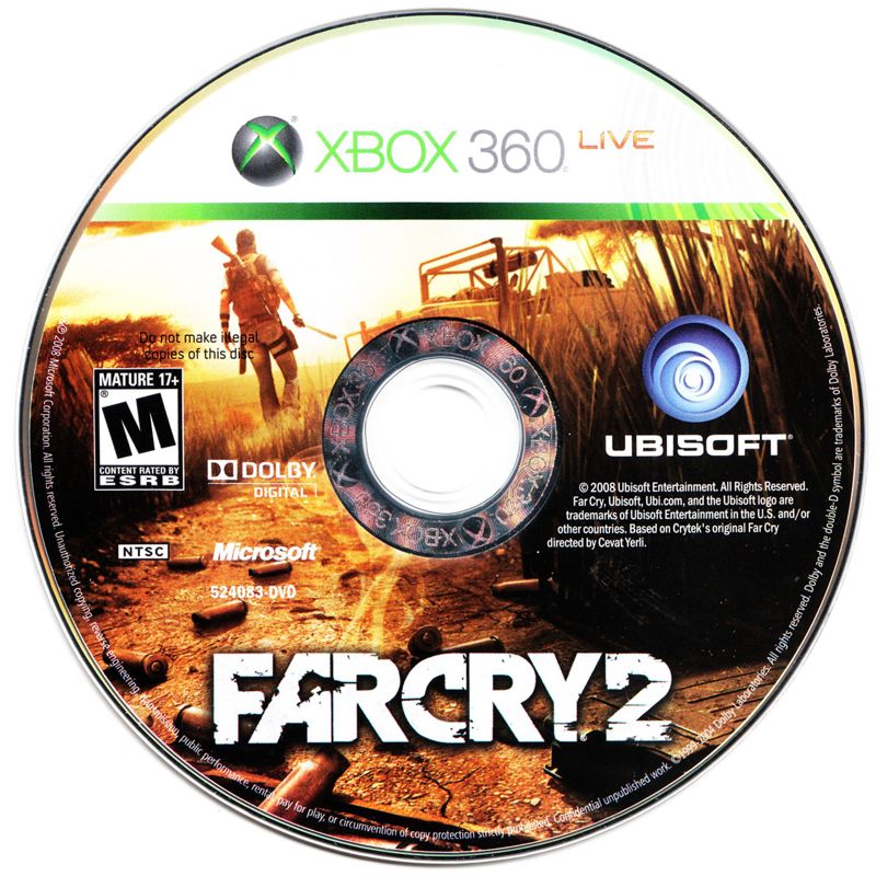 Far Cry 2 cover or packaging material - MobyGames