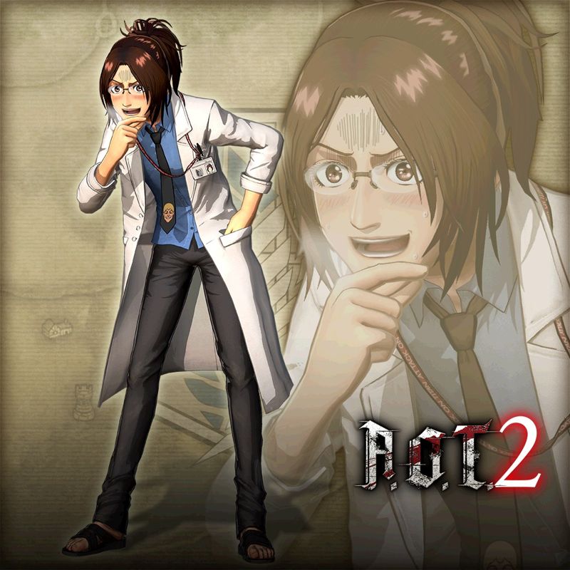 Front Cover for Attack on Titan 2: Hange Costume - Scientist Outfit (PlayStation 4) (download release (Europe/Oceania version))