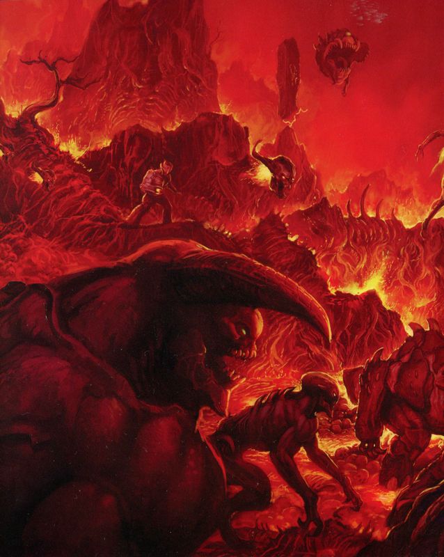Inside Cover for Doom (PlayStation 4): Left