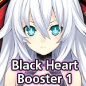 Front Cover for Hyperdimension Neptunia: Black Heart Booster 1 (PlayStation 3) (PSN release)