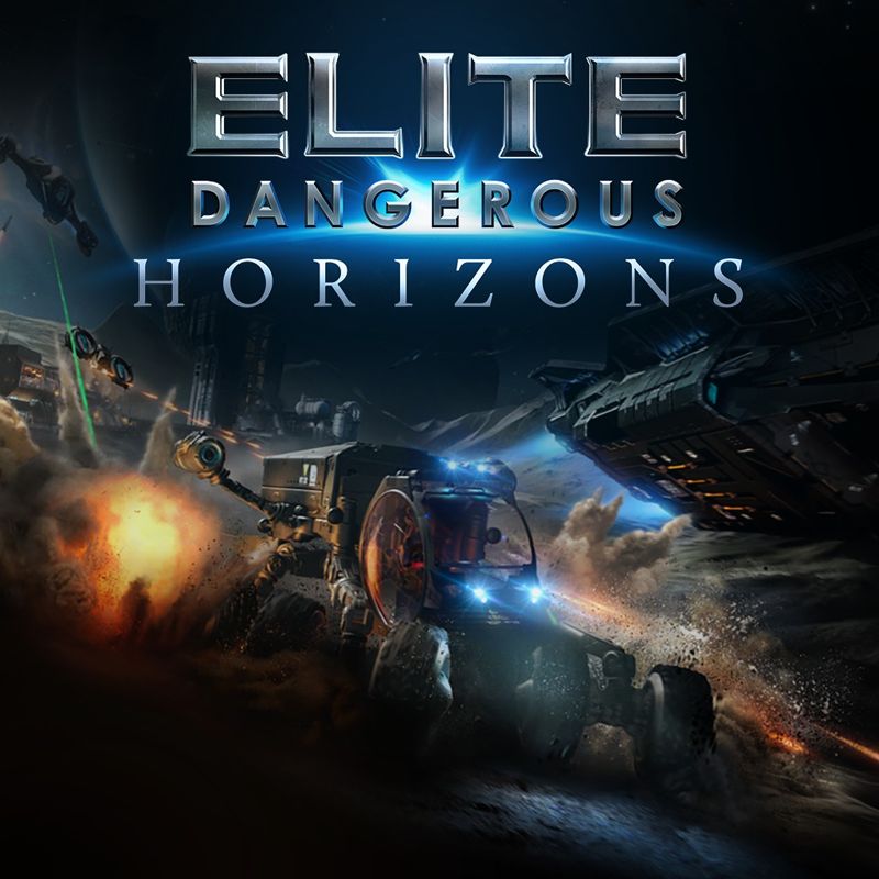 Front Cover for Elite: Dangerous - Horizons (PlayStation 4) (download release)